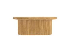 Table Basse Ovale Hélène En Rotin -Vous savez quand c'est un magasin de meubles. table basse 12999953