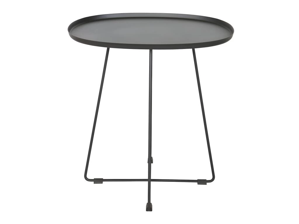 Otis - Table Basse En Métal Piètement Croisé - Couleur - Noir 3 Otis - Table Basse En Métal Piètement Croisé - Couleur - Noir