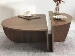 Lot De 2 Tables Basses - Coloris : Naturel - ALOEVA 15 Lot De 2 Tables Basses - Coloris : Naturel - ALOEVA -Vous savez quand c'est un magasin de meubles. table basse 13433799
