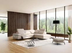 Table Basse Avec Plateaux Pivotants - Verre Trempé Et Métal - JOLINE 20 Table Basse Avec Plateaux Pivotants - Verre Trempé Et Métal - JOLINE -Vous savez quand c'est un magasin de meubles. table basse 13603871