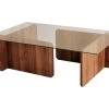 Table D’appoint Rhin Design Verre Trempé En Couleur Nogal, 105x30x65 -Vous savez quand c'est un magasin de meubles. table basse 14280183
