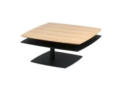 Table Basse Bois/Noir - FLAMB