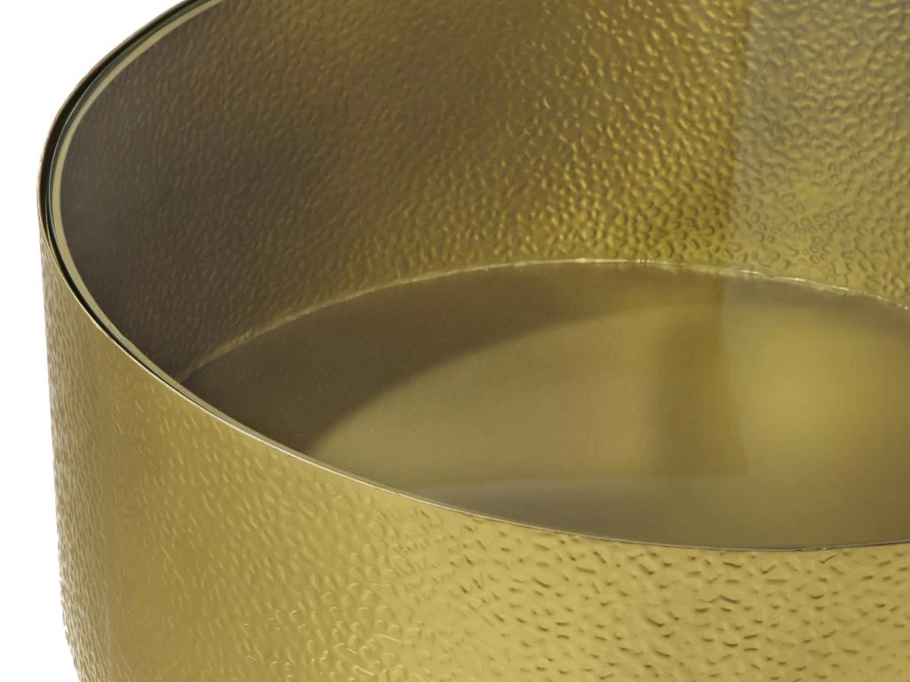 Table Basse - Verre Et Métal - Doré - SOLANA 7 Table Basse - Verre Et Métal - Doré - SOLANA – Image 5