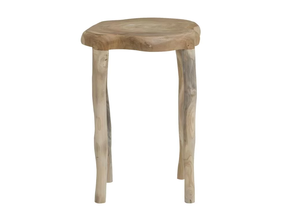 Bout De Canapé En Teck Rattan 7 Bout De Canapé En Teck Rattan – Image 5