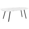Table Basse Effet Marbre Blanc Et Noir BIDDLE 1 Table Basse Effet Marbre Blanc Et Noir BIDDLE -Vous savez quand c'est un magasin de meubles. table basse 16703767
