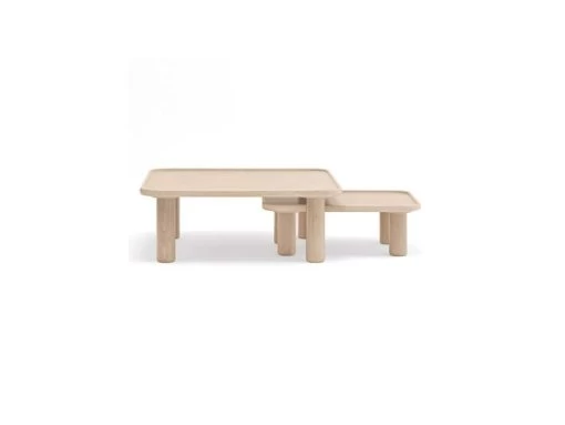 Tables Basses Gigognes Rectangulaire Bois Clair - TEULAT JEUGO -Vous savez quand c'est un magasin de meubles. table basse 17999927