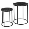 Ensemble De Tables D'appoint 2 Pcs Noir 1 Ensemble De Tables D'appoint 2 Pcs Noir -Vous savez quand c'est un magasin de meubles. table basse 19133421
