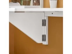 Table Murale Rabattable En Bois, Table De Cuisine, Table Enfant, L60×P40cm -Blanc, FWT03-W -Vous savez quand c'est un magasin de meubles. table basse 19308885