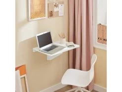 Table Murale Rabattable En Bois, Table De Cuisine, Table Enfant, L60×P40cm -Blanc, FWT03-W -Vous savez quand c'est un magasin de meubles. table basse 19308889