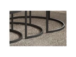 Table Basse Gigogne Ronde Noir Collection LENOX. Meuble Style Industriel 10 Table Basse Gigogne Ronde Noir Collection LENOX. Meuble Style Industriel -Vous savez quand c'est un magasin de meubles. table basse 19823625