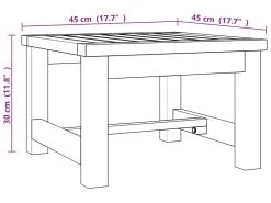 Table Basse 45x45x30 Cm Bois Massif De Teck 15 Table Basse 45x45x30 Cm Bois Massif De Teck -Vous savez quand c'est un magasin de meubles. table basse 21139519