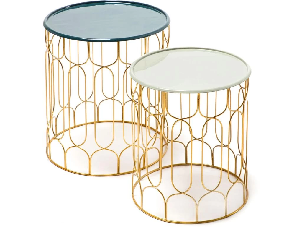 Tables Gigognes Timba (lot De 2) 3 Tables Gigognes Timba (lot De 2)