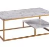 Table Basse Moderne Teamson Home Marmo Effet Marbre Pour Salon VNF-00036