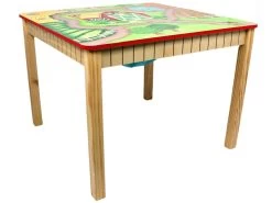 Table En Bois Enfant Sans Chaise Fille Garçon Happy Farm