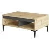 Table Basse Yurupa Aristo - Venprodin - Feutre 90 Cm - Anthracite