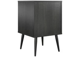 Bout De Canapé 1 Tiroir En MDF Chêne Noir -Vous savez quand c'est un magasin de meubles. table basse 21677153