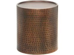 Table D'appoint Jafar Cuivre Antique