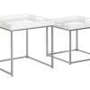 Table Basse Gigogne Ottawa MyCocooning Blanche -Vous savez quand c'est un magasin de meubles. table basse 21987543