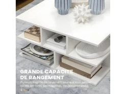 Table Basse Design MALAGA Blanche -Vous savez quand c'est un magasin de meubles. table basse 21987621