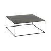 Table Basse Carrée Métal Noir - BROOKLAND -Vous savez quand c'est un magasin de meubles. table basse 22028545
