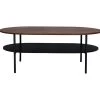 Table Basse 2 Plateaux - Décor Noyer Et Pied En Métal - Contemporain - L 110 X P 70 X H 40 - LODGE 1 Table Basse 2 Plateaux - Décor Noyer Et Pied En Métal - Contemporain - L 110 X P 70 X H 40 - LODGE -Vous savez quand c'est un magasin de meubles. table basse 22126451