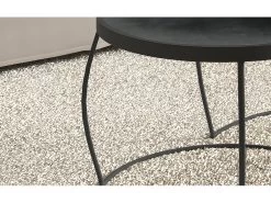 Table Basse Gigogne Ronde En Bois Massif Exotique. Finition Noir. Collection LARSON. 11 Table Basse Gigogne Ronde En Bois Massif Exotique. Finition Noir. Collection LARSON. -Vous savez quand c'est un magasin de meubles. table basse 22130039