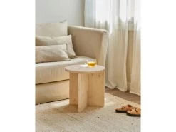 Table D’appoint Ronde En Bois De Sapin En Couleur Beige 10 Table D’appoint Ronde En Bois De Sapin En Couleur Beige -Vous savez quand c'est un magasin de meubles. table basse 22183951