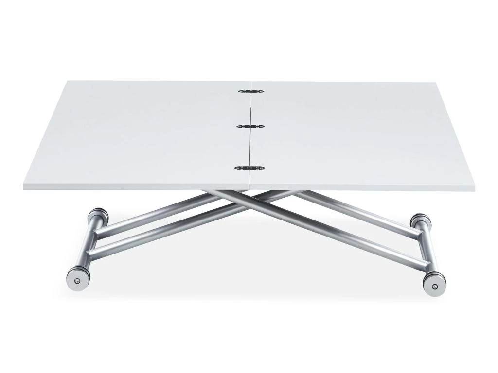 Table Basse Relevable Carrera Blanc Laqué 5 Table Basse Relevable Carrera Blanc Laqué – Image 3