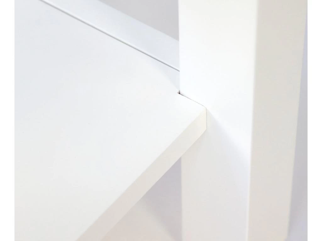 Table D'appoint Table De Chevet En Bois Blanc Hauteur 74 Cm TABA06007 6 Table D'appoint Table De Chevet En Bois Blanc Hauteur 74 Cm TABA06007 – Image 4