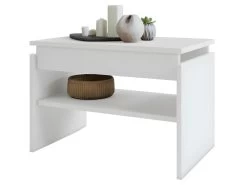 Table Basse Rectangle 2 Niches Blanche 54 Cm 10 Table Basse Rectangle 2 Niches Blanche 54 Cm -Vous savez quand c'est un magasin de meubles. table basse 22969415