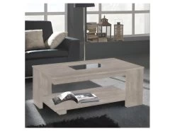 Table Basse Relevable Chêne Clair - DIPA