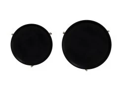 Tables D'appoints Rondes Noires Carter 12 Tables D'appoints Rondes Noires Carter -Vous savez quand c'est un magasin de meubles. table basse 23004673