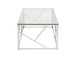 Table Basse ATHENA De Pascal MORABITO - Verre Trempé Et Acier - Chromé 13 Table Basse ATHENA De Pascal MORABITO - Verre Trempé Et Acier - Chromé -Vous savez quand c'est un magasin de meubles. table basse 388469