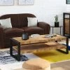Table Basse HARLEM - Double Plateau - Bois De Manguier Et Métal 1 Table Basse HARLEM - Double Plateau - Bois De Manguier Et Métal -Vous savez quand c'est un magasin de meubles. table basse 401143