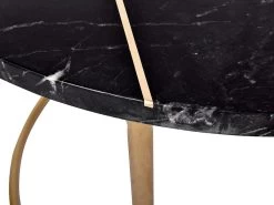 Tables Basses Gigognes ORNEA - Marbre Et Métal - Noir Et Doré 20 Tables Basses Gigognes ORNEA - Marbre Et Métal - Noir Et Doré -Vous savez quand c'est un magasin de meubles. table basse 420851