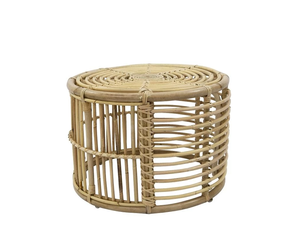 Lot De 2 Tables Basses LANDIS - Rotin - Coloris : Naturel 7 Lot De 2 Tables Basses LANDIS - Rotin - Coloris : Naturel – Image 5