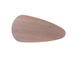 BRUNA - Lot De 2 Tables Gigognes Triangulaires XL Effet Bois -Vous savez quand c'est un magasin de meubles. table basse 9172407