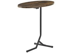 Table D'appoint Ovale Karlebo 55 X 60 X 30 Cm Effet Bois Foncé [en.casa] -Vous savez quand c'est un magasin de meubles. table basse 9458245