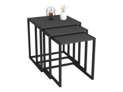 Lot De 3 Tables D'appoint Sunnfjord Gigognes Anthracite [en.casa] -Vous savez quand c'est un magasin de meubles. table basse 9513291