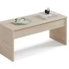Table Basse Relevable Coloris Effet Bois - Hauteur 47-58 X Longueur 100 X Profondeur 50 Cm -Vous savez quand c'est un magasin de meubles. table basse 9830375