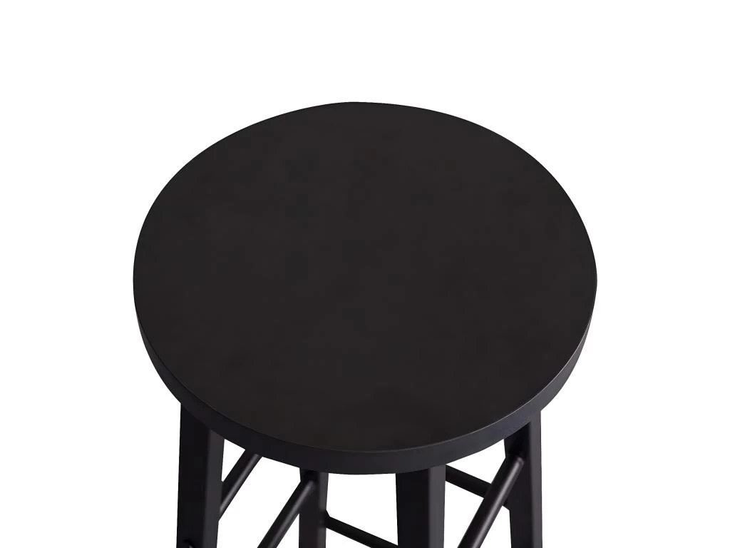 Tabouret De Bar 2 Pieces Noir 19_0000365 6 Tabouret De Bar 2 Pieces Noir 19_0000365 – Image 4