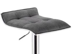 Tabourets De Bar En Lin 2 Pièces Et Réglables En Hauteur Gris 19_0000625 -Vous savez quand c'est un magasin de meubles. tabouret de bar 10445857