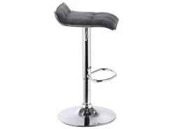 Tabourets De Bar En Lin 2 Pièces Et Réglables En Hauteur Gris 19_0000625 -Vous savez quand c'est un magasin de meubles. tabouret de bar 10445859