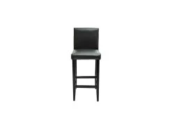 Lot De 6 Tabourets De Bar Design Chaise Siège Cuir Artificiel Noir 1202072