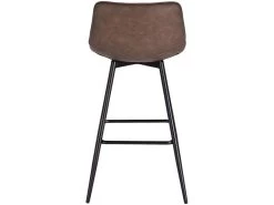 Tabouret De Bar Avec Revêtement En Synthétique Marron 19_0000230 -Vous savez quand c'est un magasin de meubles. tabouret de bar 10446267
