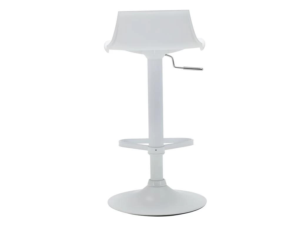 Lot De 2 Tabourets De Bar - Polypropylène - Coloris Blanc - CALAS 6 Lot De 2 Tabourets De Bar - Polypropylène - Coloris Blanc - CALAS – Image 4