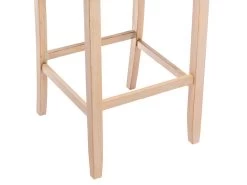 Lot De 2 Tabourets De Bar - Tissu - Beige - ROVIGO -Vous savez quand c'est un magasin de meubles. tabouret de bar 499983