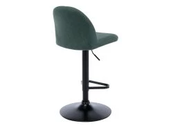Lot De 2 Tabourets De Bar En Tissu Et Métal - Vert - CAYETANA -Vous savez quand c'est un magasin de meubles. tabouret de bar 5610729
