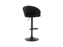 Lot De 2 Tabourets De Bar En Velours Et Métal - Noir - DORALIZ 13 Lot De 2 Tabourets De Bar En Velours Et Métal - Noir - DORALIZ -Vous savez quand c'est un magasin de meubles. tabouret de bar 569779