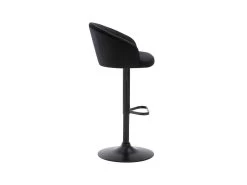 Lot De 2 Tabourets De Bar En Velours Et Métal - Noir - DORALIZ 14 Lot De 2 Tabourets De Bar En Velours Et Métal - Noir - DORALIZ -Vous savez quand c'est un magasin de meubles. tabouret de bar 569781